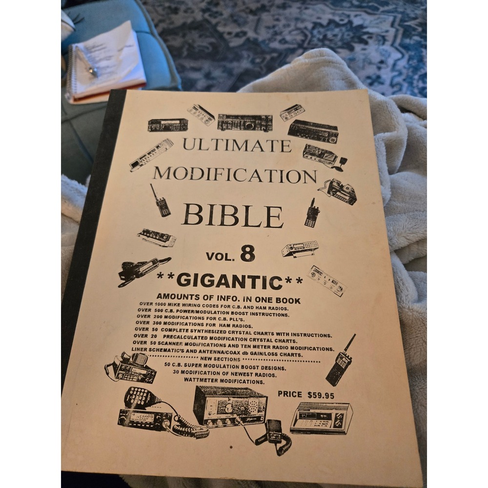 Ultimate Modification Bible Vol 8 CB Ham Radio Wiring Codes Manual Gigantic